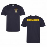 4th Bn The Royal Regiment of Scotland HIGHLANDERS Performance Teeshirt 